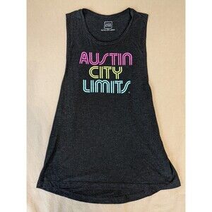 AUSTIN BLANKS Women's "Austin City Limits" Gray Tank Top